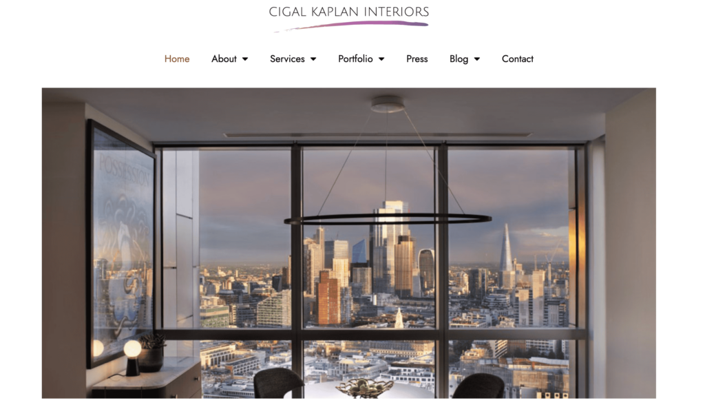 cigal-kaplan-interior-designer-homepage